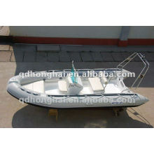 barco de casco de fibra de vidrio RIB430 con CE